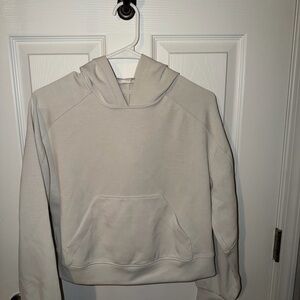 Lululemon Women’s Cropped SoftStreme Hoodie Cream